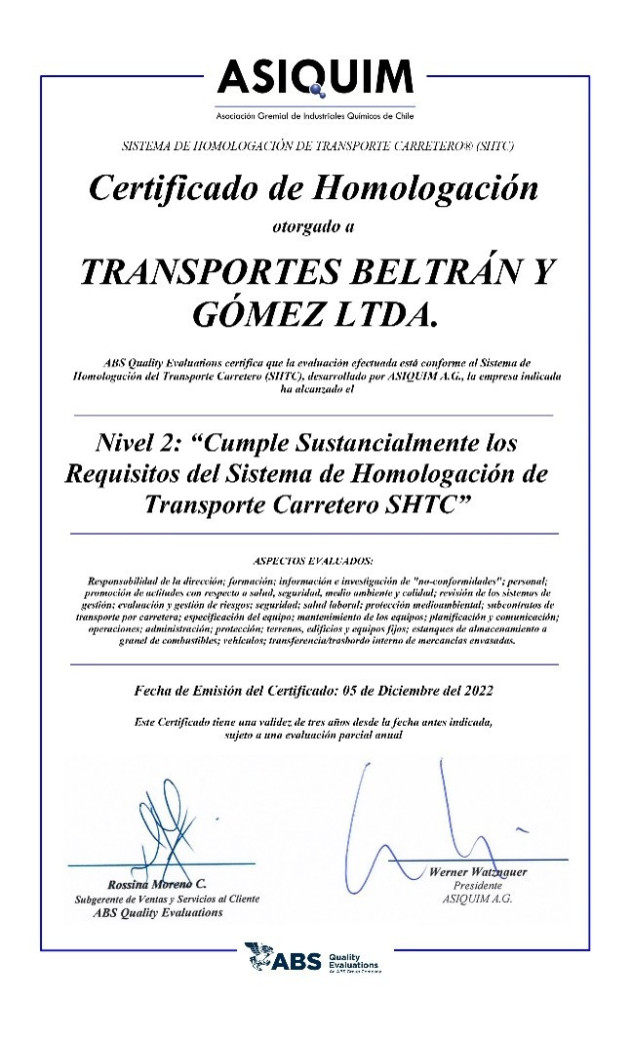 certification iso14001